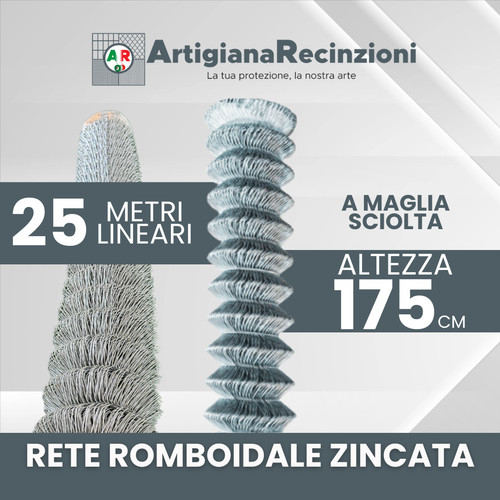 Rete zincata maglia - zincata, “a