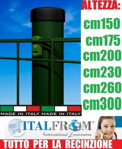 Palo paletto tondo ferro - palo,
