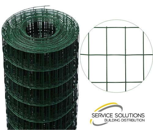 Rete recinzione verde 25m - rete,