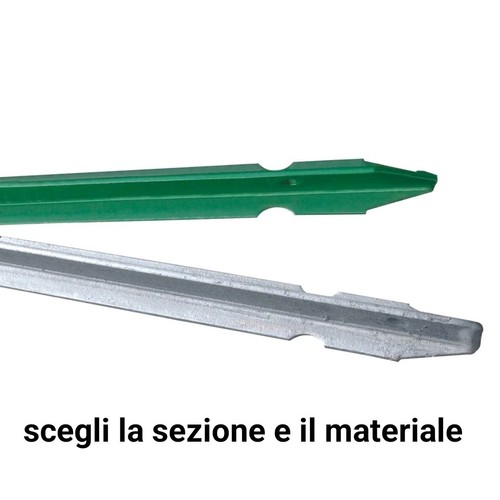 Palo paletto ferro t - in,