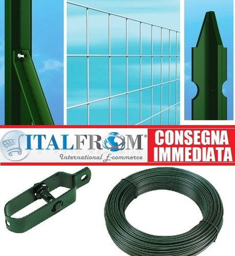 25m kit recinzione rete - recinzione,